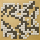 Board position at the end of game WAGC 2021 - Round 2 - Game 14: Chahine Koleejan vs Daniel Tome