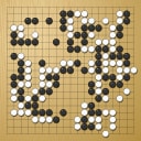 Board position at the end of game WAGC 2021 - Round 2 - Game 20: Hallbjorn Gudmundsson vs Alexander Huber