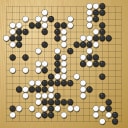 Board position at the end of game WAGC 2021 - Round 2 - Game 8: Ozgur Degirmenci vs Shunji Morikawa