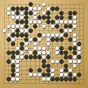 Board position at the end of game WAGC 2021 - Round 2 - Game 9: Stjepan Mestrovic vs Lukas Kraemer