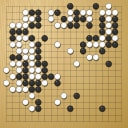 Board position at the end of game WAGC 2021 - Round 2 - Game 1: Tianfang Ma vs Ricky Zhao