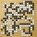 Board position at the end of game WAGC 2021 - Round 2 - Game 7: Vjacheslav Kajmin vs Alessandro Pace