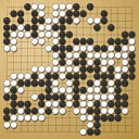 Board position at the end of game WAGC 2021 - Round 3 - Game 19: Alex Kent vs Lorenz Trippel