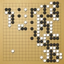 Board position at the end of game WAGC 2021 - Round 3 - Game 3: Dabeen Kim vs Chahine Koleejan