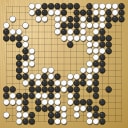 Board position at the end of game WAGC 2021 - Round 3 - Game 18: Peter Smolarik vs Ricardo Quintero
