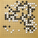 Board position at the end of game WAGC 2021 - Round 3 - Game 15: Shou Xuan Lee vs Alexander Huber