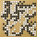 Board position at the end of game WAGC 2021 - Round 3 - Game 4: Shunji Morikawa vs Stanislaw Frejlak