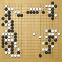 Board position at the end of game WAGC 2021 - Round 4 - Game 3: Dabeen Kim vs Duc Anh Pham