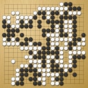 Board position at the end of game WAGC 2021 - Round 4 - Game 13: David Mitchell vs Lucas Chun Teng Yeo