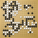 Board position at the end of game WAGC 2021 - Round 4 - Game 17: Hallbjorn Gudmundsson vs Jesus Roldan