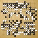Board position at the end of game WAGC 2021 - Round 4 - Game 7: Vjacheslav Kajmin vs Lukas Kraemer