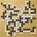 Board position at the end of game WAGC 2021 - Round 5 - Game 22: Celeste Abat vs Ramon Nunez