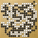 Board position at the end of game WAGC 2021 - Round 5 - Game 23: Edgar Ivan Escobar vs Rodrigo Caceres-Perez