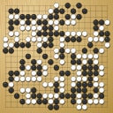 Board position at the end of game WAGC 2021 - Round 5 - Game 18: Jesus Roldan vs Dimitris Katsouris