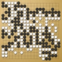 Board position at the end of game WAGC 2021 - Round 6 - Game 11: Alex Kent vs Amir Fragman