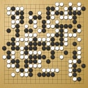 Board position at the end of game WAGC 2021 - Round 6 - Game 5: Benjamin Drean-Guenaizia vs Alessandro Pace