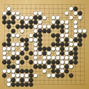 Board position at the end of game WAGC 2021 - Round 6 - Game 9: Csaba Mero vs Fernando Aguilar