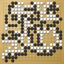 Board position at the end of game WAGC 2021 - Round 6 - Game 20: Damir Ganeyev vs Rodrigo Caceres-Perez