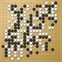 Board position at the end of game WAGC 2021 - Round 6 - Game 6: Duc Anh Pham vs Ricky Zhao