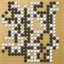 Board position at the end of game WAGC 2021 - Round 6 - Game 21: Edgar Ivan Escobar vs Ramos Jose Antonio Felix