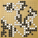 Board position at the end of game WAGC 2021 - Round 6 - Game 12: Shou Xuan Lee vs Lucas Chun Teng Yeo