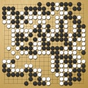 Board position at the end of game WAGC 2022 - Round 1 - Game 11: Andrej Kralj vs Peter Smolarik