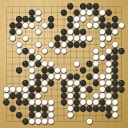 Board position at the end of game WAGC 2022 - Round 1 - Game 16: Julio Saquic Canil vs Luis Palacios
