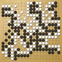 Board position at the end of game WAGC 2022 - Round 1 - Game 2: Quang-Tue Tran vs Choi Hwan Young