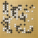 Board position at the end of game WAGC 2022 - Round 2 - Game 15: Lisa Mayer vs Tugkan Eren