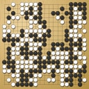 Board position at the end of game WAGC 2022 - Round 2 - Game 6: Shou-Kai Lee vs Denis Dobranis