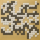 Board position at the end of game WAGC 2022 - Round 3 - Game 6: Wan-Kao Lou vs Matthew Burrall