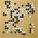 Board position at the end of game WAGC 2022 - Round 4 - Game 3: Park Young Woon vs Quang-Tue Tran