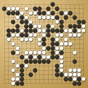 Board position at the end of game WAGC 2022 - Round 5 - Game 1: Choi Hwan Young vs Baoxiang Bai