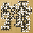 Board position at the end of game WAGC 2022 - Round 5 - Game 12: Julio Melchert vs Peter Smolarik
