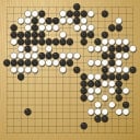 Board position at the end of game WAGC 2022 - Round 5 - Game 14: Julio Saquic Canil vs Petr Cipra