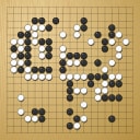 Board position at the end of game WAGC 2022 - Round 5 - Game 8: Shou-Kai Lee vs Fernando Aguilar
