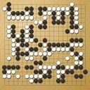 Board position at the end of game WAGC 2022 - Round 5 - Game 3: Yi Han Chen vs Thomas Debarre