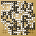 Board position at the end of game WAGC 2022 - Round 6 - Game 19: Aguido Horatio Davis vs Feng Yang Lim