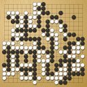 Board position at the end of game WAGC 2022 - Round 6 - Game 13: Cezary Czernecki vs Manuel Alejandr Gomez