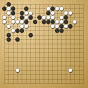Board position at the end of game WAGC 2022 - Round 6 - Game 10: Sofia Malatesta vs Yi Han Chen