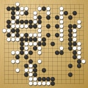 Board position at the end of game WAGC 2023 - Round 2 - Game 2: Jonas Welticke vs Dragan Dubakovic