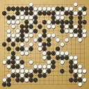 Board position at the end of game WAGC 2023 - Round 3 - Game 4: Jonas Welticke vs Elian Ioan Grigoriu