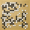 Board position at the end of game WAGC 2023 - Round 3 - Game 3: Pongsakarn Sornarra vs Janne Kosso