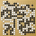 Board position at the end of game WAGC 2023 - Round 4 - Game 6: Gerard Nederveen vs Bende Barcza