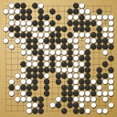 Board position at the end of game WAGC 2023 - Round 5 - Game 4: Schayan Hamrah vs Elian Ioan Grigoriu