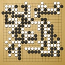 Board position at the end of game WAGC 2023 - Round 6 - Game 2: Jonas Welticke vs Chukun Yang