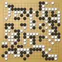Board position at the end of game WAGC 2023 - Round 6 - Game 6: Petr Cipra vs Benjamin Blanchard