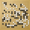 Board position at the end of game WAGC 2023 - Round 7 - Game 7: Petr Cipra vs Mirta Medak