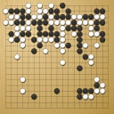 Board position at the end of game WAGC 2024 - Round 1 - Game 4: Nikola Tsarigradski vs Davide Bernardis