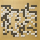 Board position at the end of game WAGC 2024 - Round 6 - Game 4: Csaba Mero vs Denis Karadaban